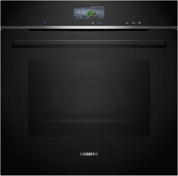 Siemens HR736G1B1 - iQ700, Einbau-Backofen mit Dampfunterstützung, 60 x 60 cm, Schwarz, Edelstahl